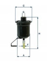 Топливный фильтр UNIFLUX FILTERS XB280