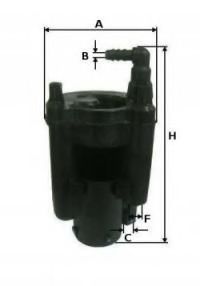 Топливный фильтр UNIFLUX FILTERS XB320