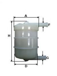 Топливный фильтр UNIFLUX FILTERS XB341