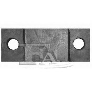 Кронштейн, система выпуска ОГ FA1 143-707