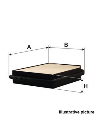 Воздушный фильтр OPEN PARTS EAF3477.10