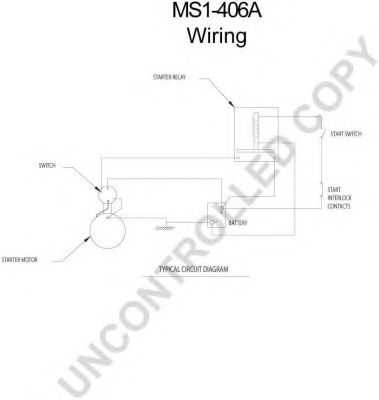 Стартер PRESTOLITE ELECTRIC 858447