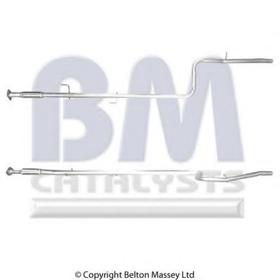 Труба выхлопного газа BM CATALYSTS BM50217