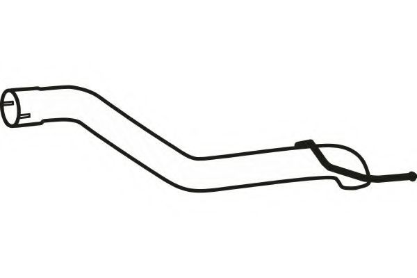 Труба выхлопного газа FENNO 43030