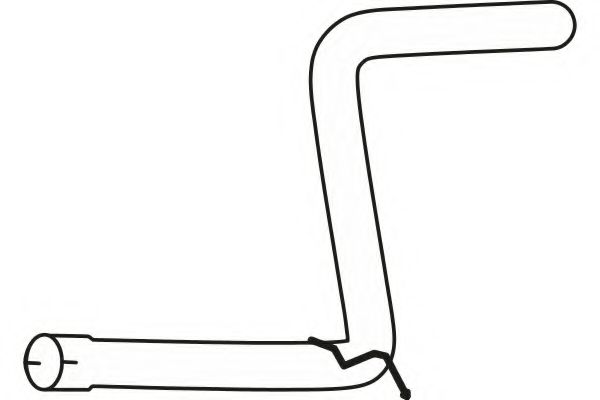 Труба выхлопного газа FENNO 7168