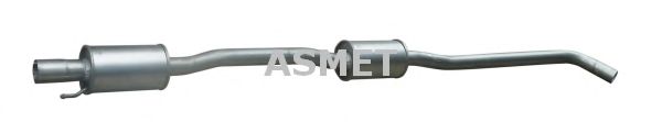 Средний глушитель выхлопных газов ASMET 30017