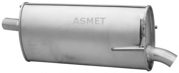 Глушитель выхлопных газов конечный ASMET 05.185