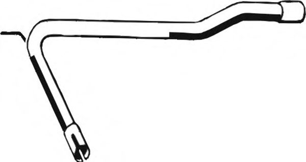 Труба выхлопного газа ASMET 04.064