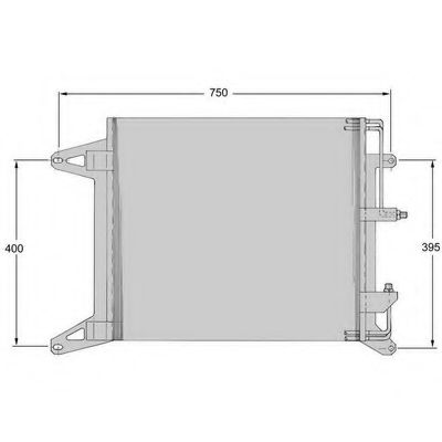 Конденсатор, кондиционер FISPA 117004