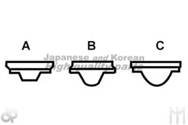 Ремень ГРМ ASHUKI 0336-6204
