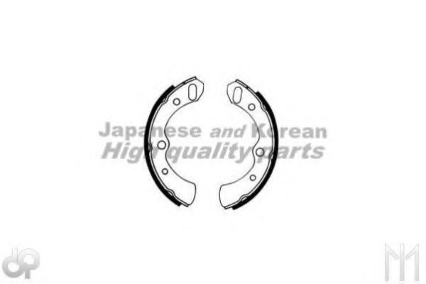 Комплект тормозных колодок ASHUKI 1050-2006