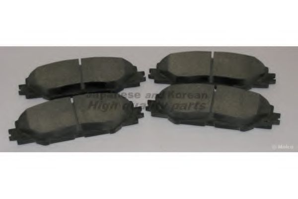 Комплект тормозных колодок, дисковый тормоз ASHUKI 1080-0212