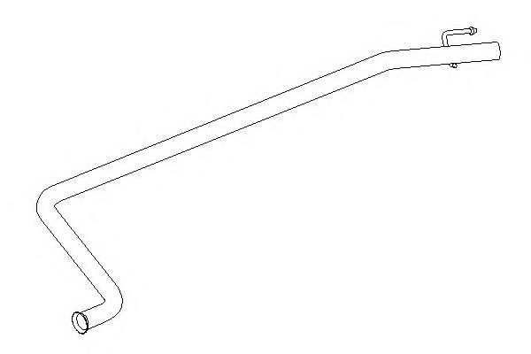 Труба выхлопного газа KLARIUS 150509