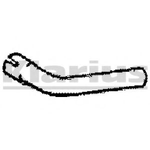 Труба выхлопного газа KLARIUS 110175