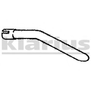 Труба выхлопного газа KLARIUS 110238