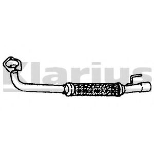 Труба выхлопного газа KLARIUS 130197