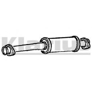 Средний глушитель выхлопных газов KLARIUS 210225