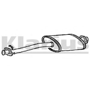 Средний глушитель выхлопных газов KLARIUS 230587