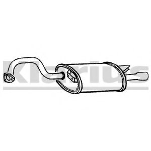 Глушитель выхлопных газов конечный KLARIUS 230723