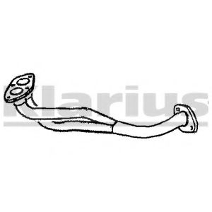 Труба выхлопного газа KLARIUS 301185