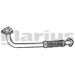 Труба выхлопного газа KLARIUS 301264