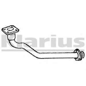 Труба выхлопного газа KLARIUS 301348
