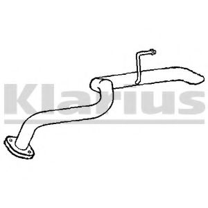 Труба выхлопного газа KLARIUS 142728