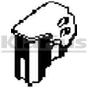 Кронштейн, глушитель KLARIUS 420424