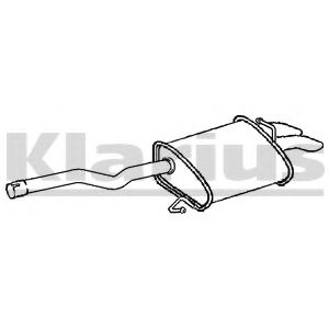 Глушитель выхлопных газов конечный KLARIUS 230922