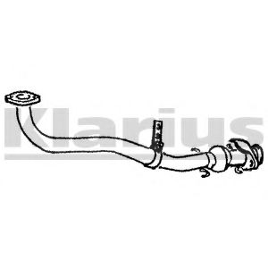 Труба выхлопного газа WALKER 17913