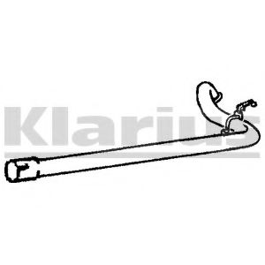 Труба выхлопного газа KLARIUS AN528H