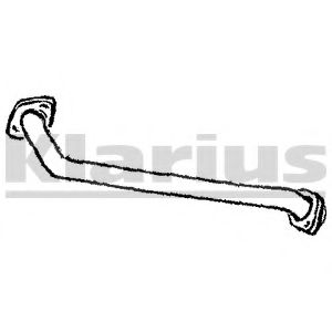 Труба выхлопного газа WALKER 05340