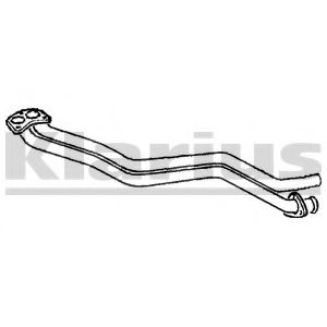 Труба выхлопного газа WALKER 09189