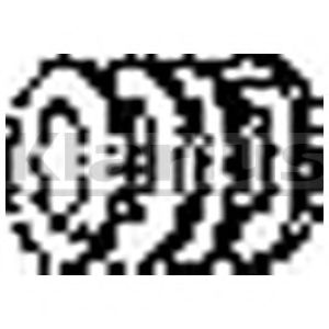 Пружина, труба выхлопного газа KLARIUS CNP14