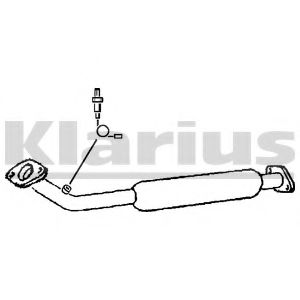 Средний глушитель выхлопных газов KLARIUS DU90G