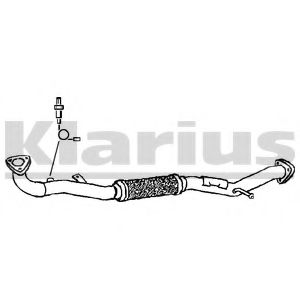 Труба выхлопного газа KLARIUS DW29C