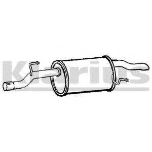Глушитель выхлопных газов конечный KLARIUS FT825A