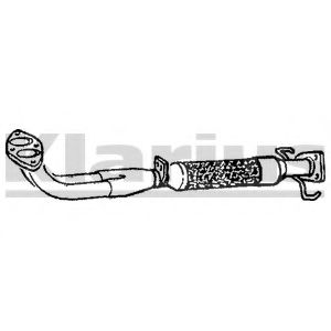 Труба выхлопного газа KLARIUS HA128K