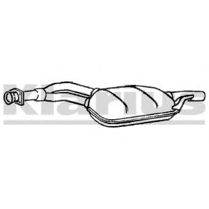 Средний глушитель выхлопных газов KLARIUS MZ362L