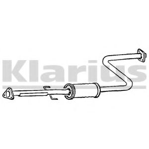 Средний глушитель выхлопных газов KLARIUS RR279J