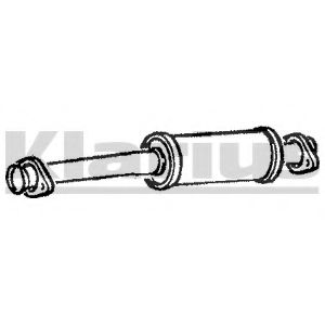 Средний глушитель выхлопных газов KLARIUS SB65B