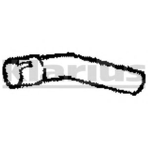 Труба выхлопного газа KLARIUS VO265P