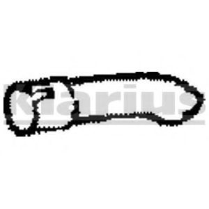 Труба выхлопного газа KLARIUS VO286J