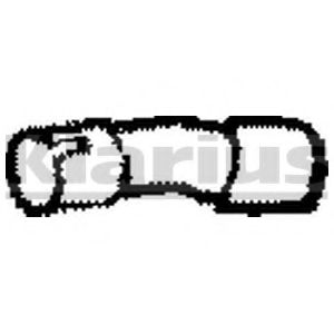 Труба выхлопного газа WALKER 05343