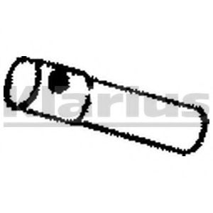 Труба выхлопного газа KLARIUS VW142C