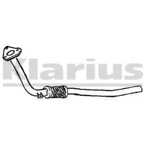 Труба выхлопного газа KLARIUS 230787