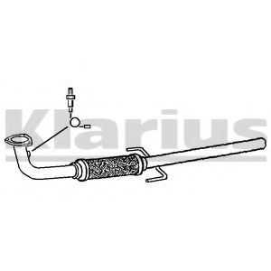 Труба выхлопного газа KLARIUS 142740