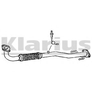 Труба выхлопного газа KLARIUS 301930