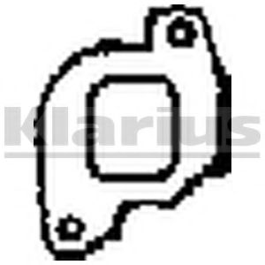 Прокладка, труба выхлопного газа KLARIUS 410632