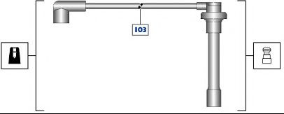 Провод зажигания BRECAV 9210355